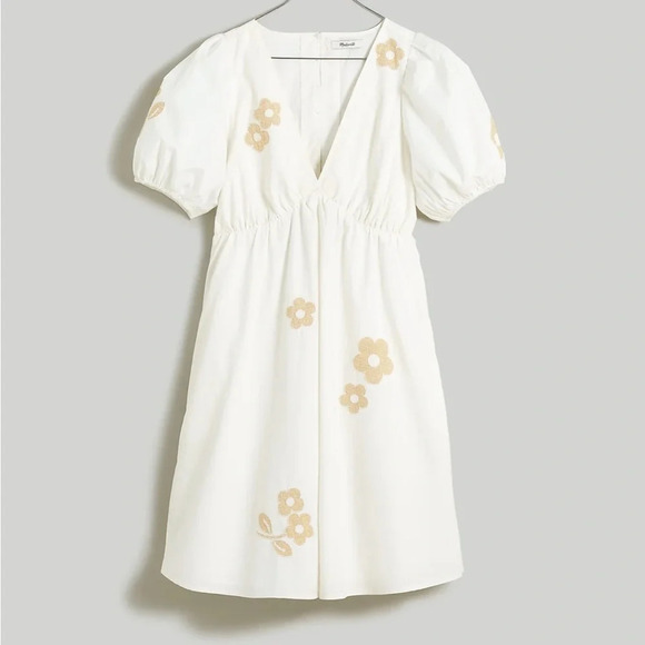 Madewell Dresses & Skirts - Madewell Annamarie Floral Embroidered Mini Dress